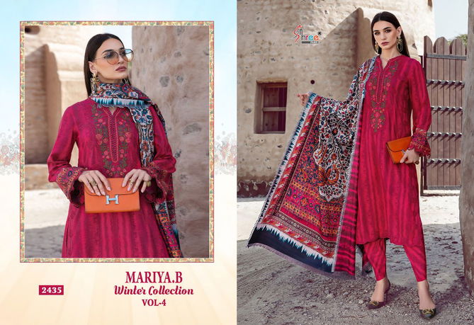 Shree Mariya B 4 Pakistani Wholesale Salwar Kameez Collection 